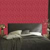 Wallpaper Geometric pattern red, soft shapes 50x1000