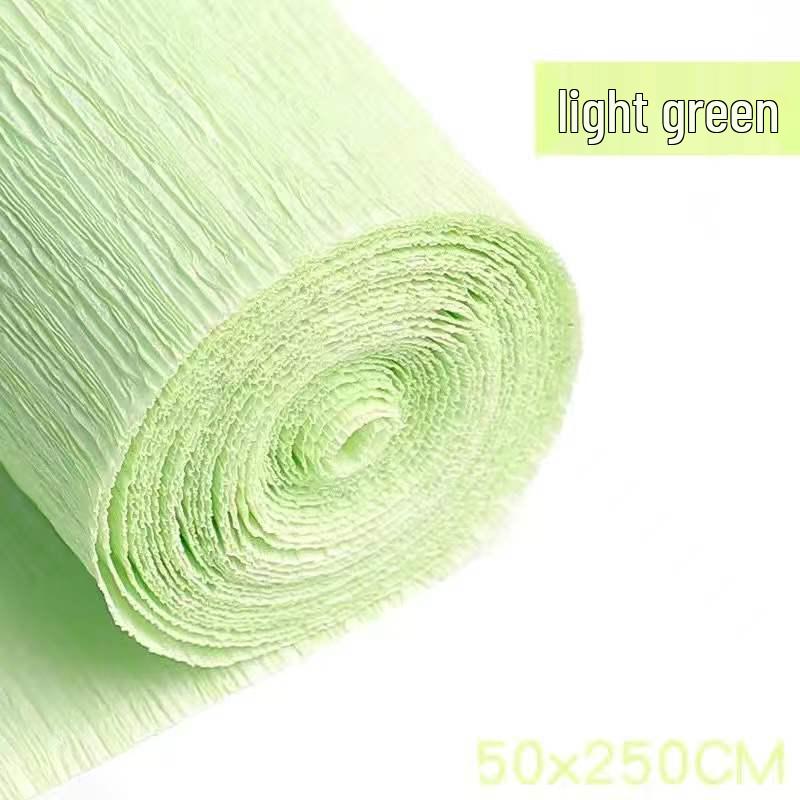 Thickened Colored Crepe Paper for DIY Rose Origami and Kindergarten Crafts