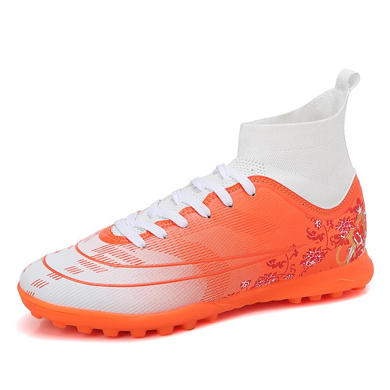 New Men Soccer Shoes for Professional Unisex Futsal High-Football Boots for Quality Match Ultralight Hot Sale Gentle Cleats TF/FG Trainers