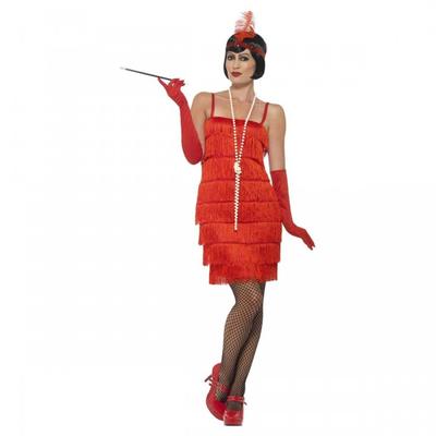 Smiffys Womens/Ladies Flapper Costume Set