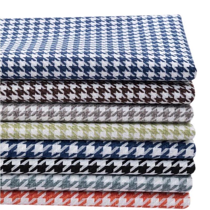 Pepita Multi-Color Garngefärbtes Jacquardgewebe für Sofas, Kissen, Kleidung, Taschen und Polster