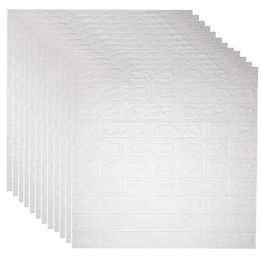 70cm*77cm 3D Wall Sticker Imitation Brick Self-adhesive Waterproof  DIY Wallpaper for Living Room  Bedroom Home Decoration