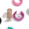 Colorful Glitter Acrylic Wide Cuff Bangle for Women Retro Resin Round Statement Open Bracelets Fashion Stackable Jewelry Gifts
