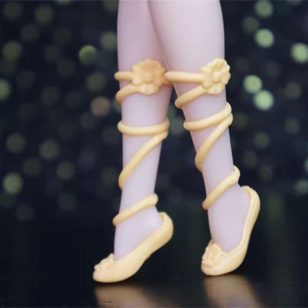 2,2 ~ 2,4 cm Länge Fuß 30cm Puppe Schuhe Kunststoff Puppen Zubehör Puppe Zubehör
