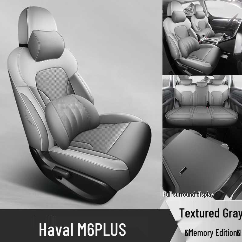 Haval M6 PLUS Smart Leather Seat Covers, Full Coverage, All-Season Cushions.