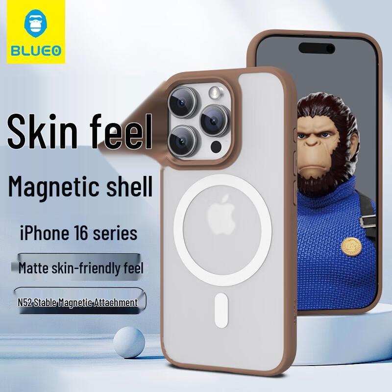 

Mr. Blue Ape Magsafe Silicone Case for iPhone 16 Pro Max