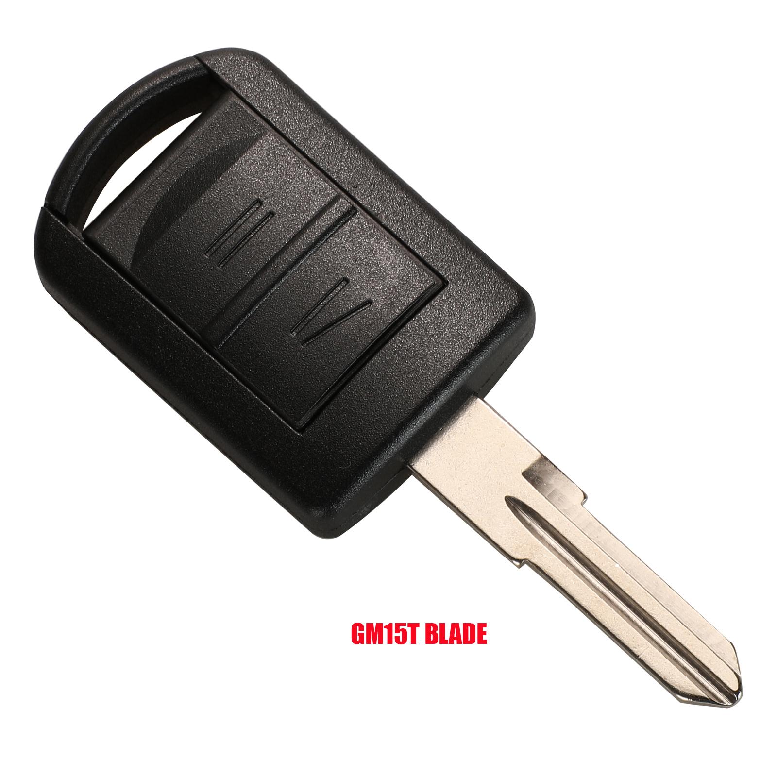 

jingyuqin для Vauxhall Opel Key Shell Fob для Opel Corsa Combo Meriva Remote Styling Cover Case 2 кнопки + Blade HU43 (79) мятный