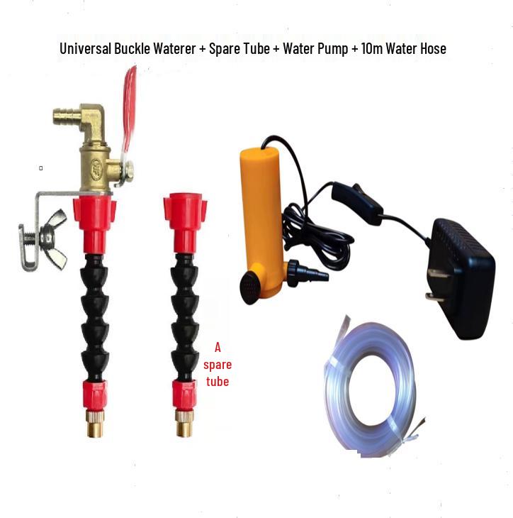Universal Flexible Water Nozzle for Cutting & Grooving Machines - Dustproof Spray Head for Marble Saw Blade Cooling