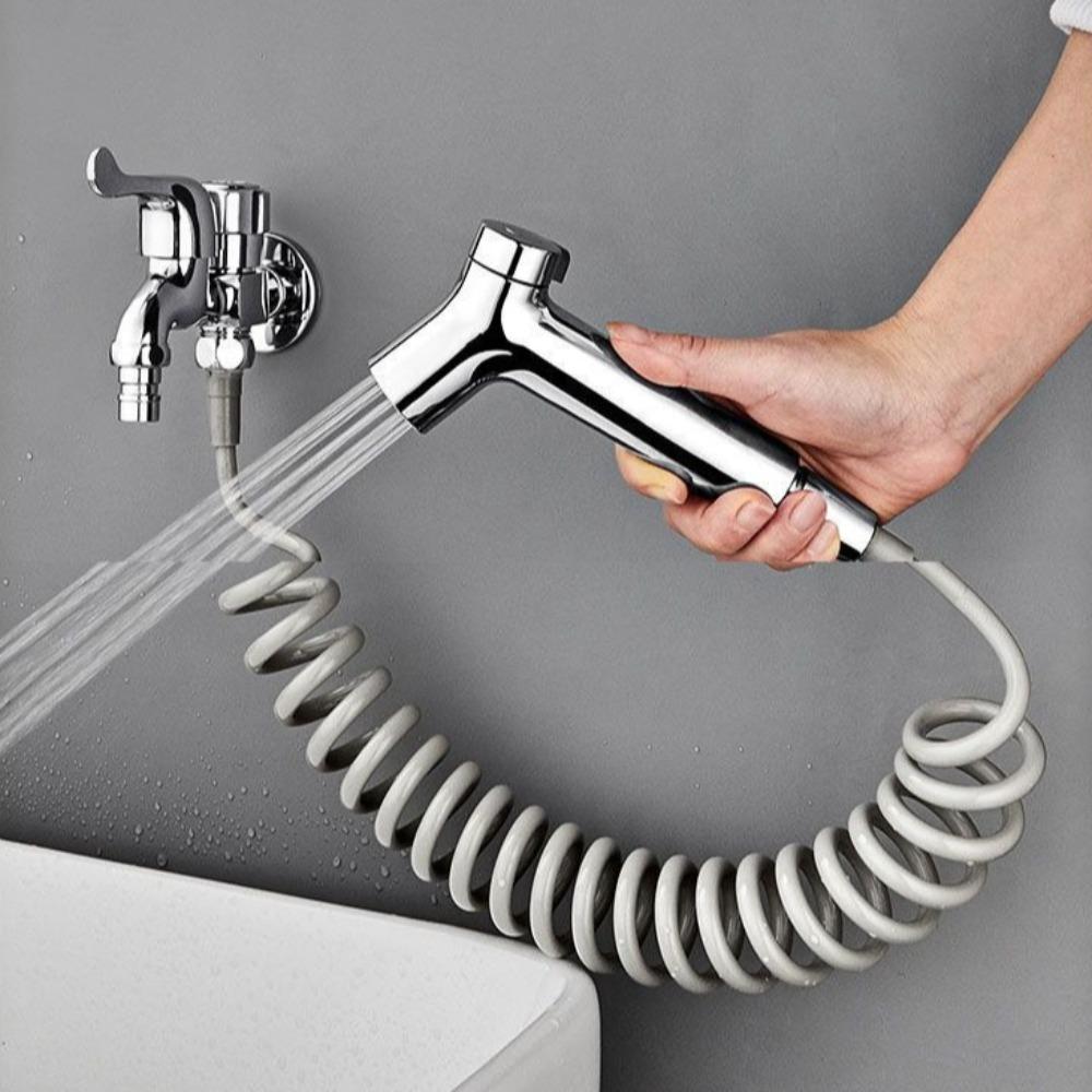 Handheld Toilet Bidet Spray Head 1/2" Universal Shower Head Anal Douche Cleaning Faucet Bidet Attachment Bathroom Accessories