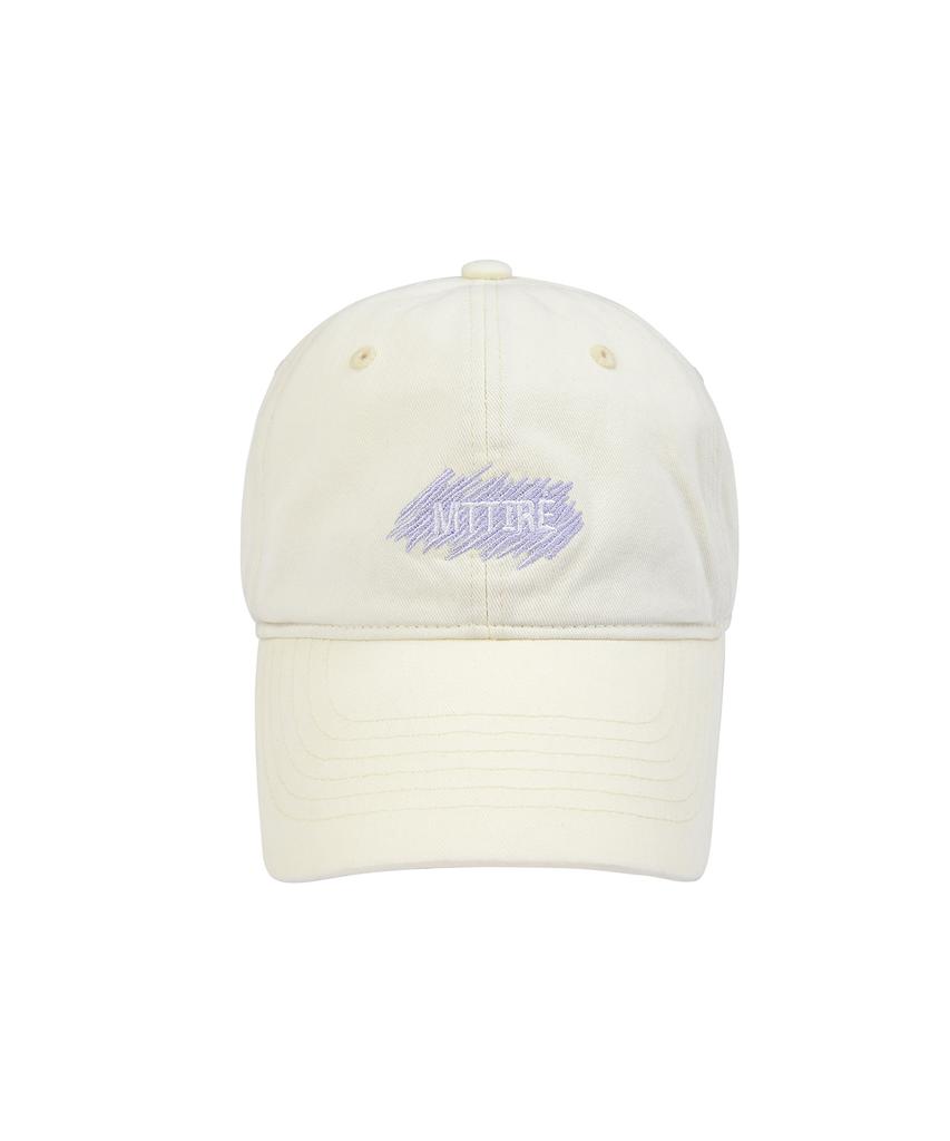 Matile Washing Stichi Logo Cap / Light Yellow