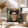 AArt Frida Kahlo Pillow Case for Sofa Living Room Home office Decor Protective Cover