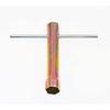 18mm Spark Plug Socket, Motorcycle Ignition Spanner Wrench Tool, 3/8" Drive Hex Head for Harley Honda Yamaha Kawasaki