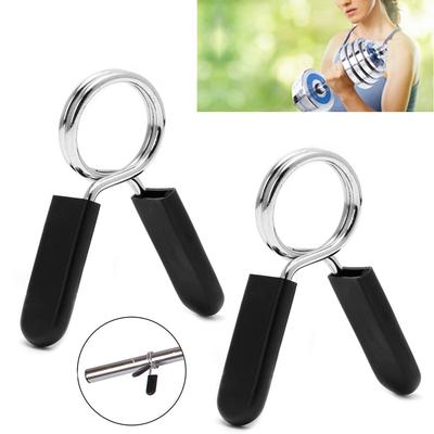 1 Paio 25/28/30 mm Morsetto per Bilanciere Clip a Molla per Collare Palestra Peso Manubrio Blocco Kit Standard per Sollevamento Manubrio Fitness Body Building