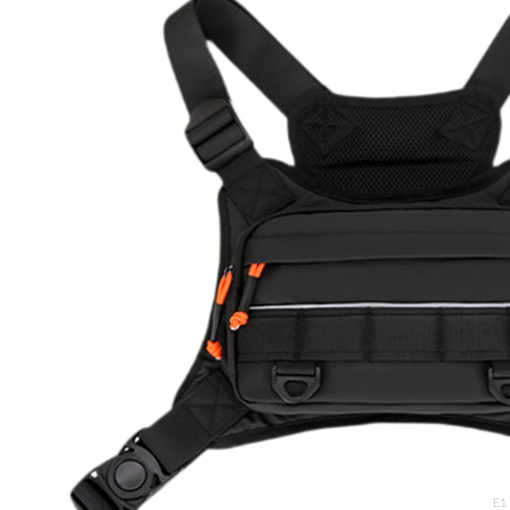 Chest Bag for Men Vest Hiking Cycling Travel Sports Rock Climbing