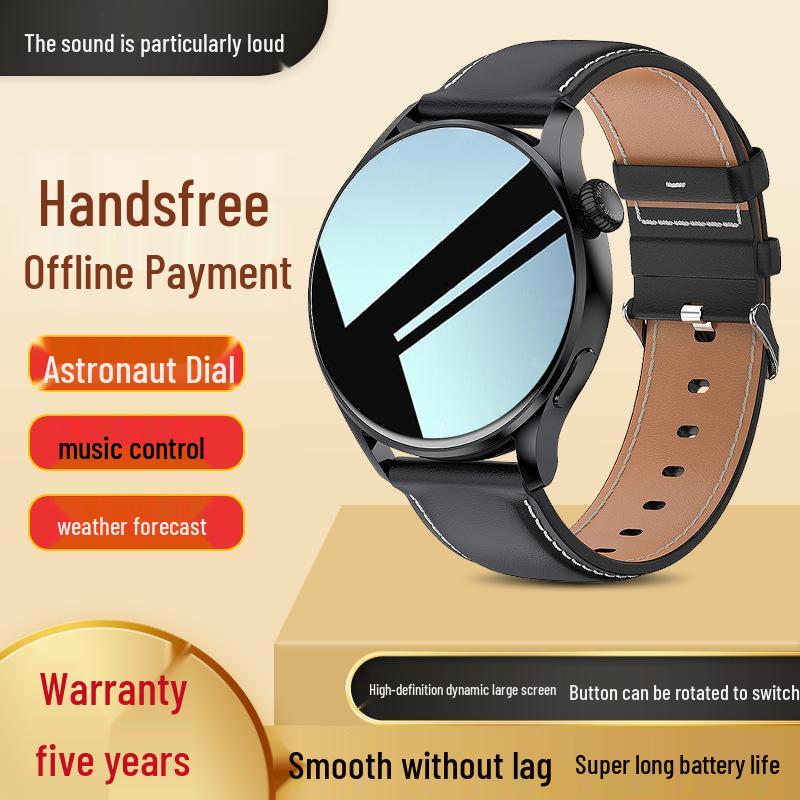 2025 Huaqiangbei Modell T05: High-End Smartwatch mit NFC, Wasserdicht, Multifunktional, Unisex-Design