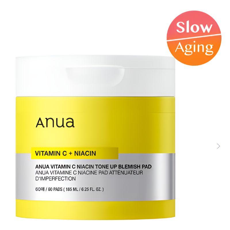 

Anua Vitamin C Niacin Tone-Up Blemish Pad 60 Sheets