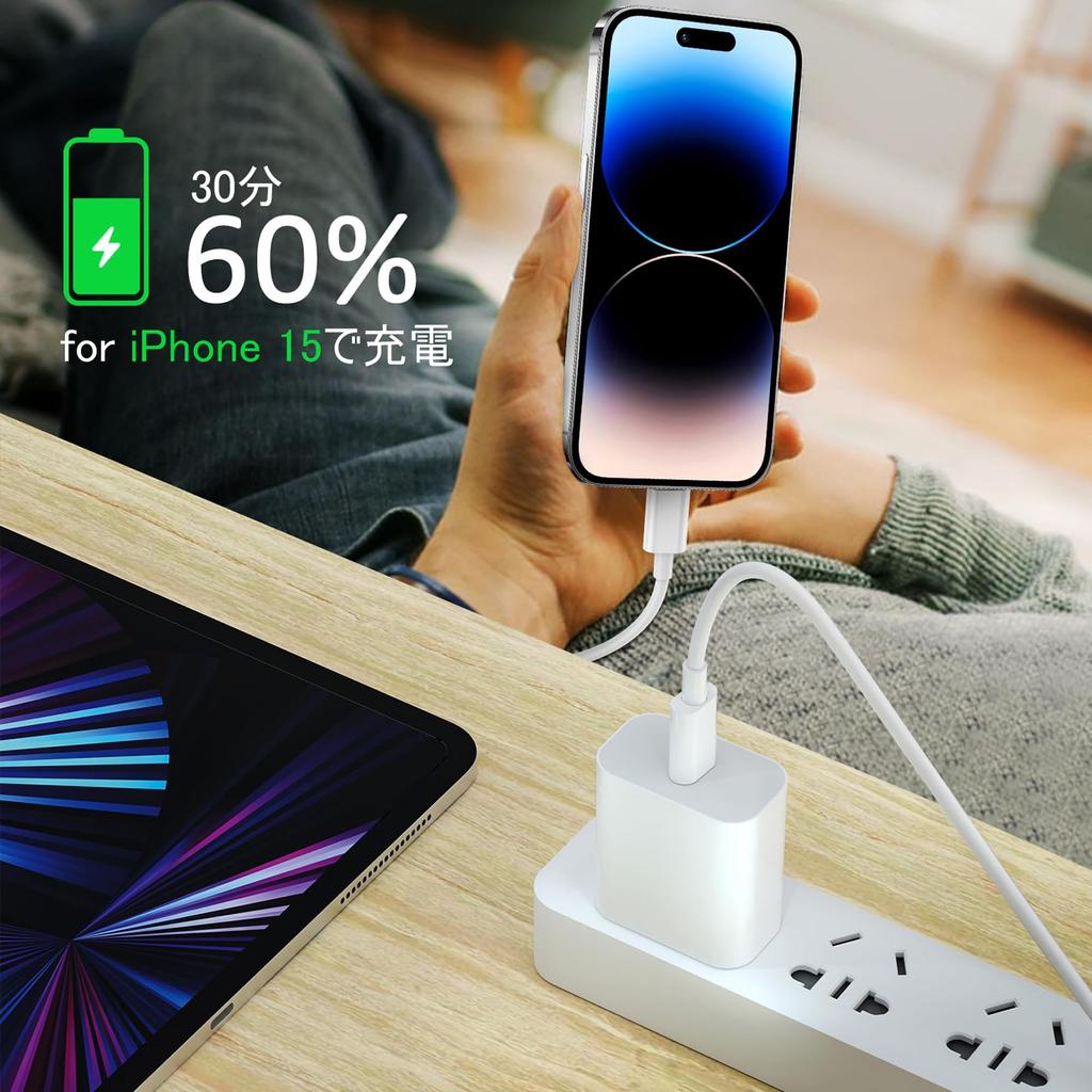 Genuine PD 60W Fast to Data High Breakage No Video USB Type C to Type C Cable for iPhone MacBook iPad and other USB-C Cable, 2M, 2-Pack, Compatible,