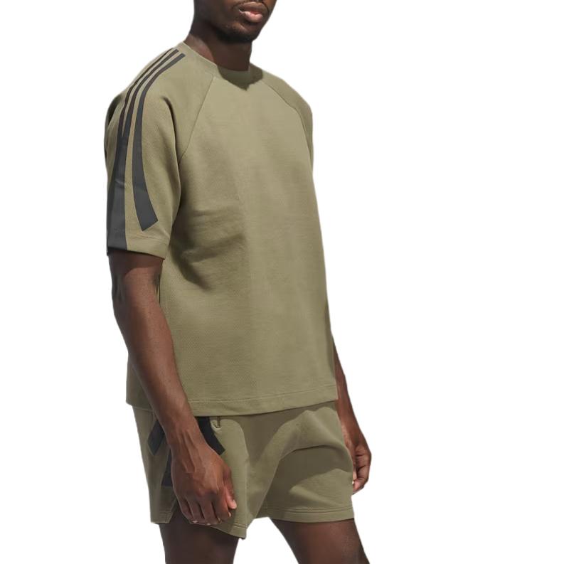 adidas Bequemes Modisches Trendiges Minimalistisches Kurzarm-T-Shirt Unisex Oberteile JN3975