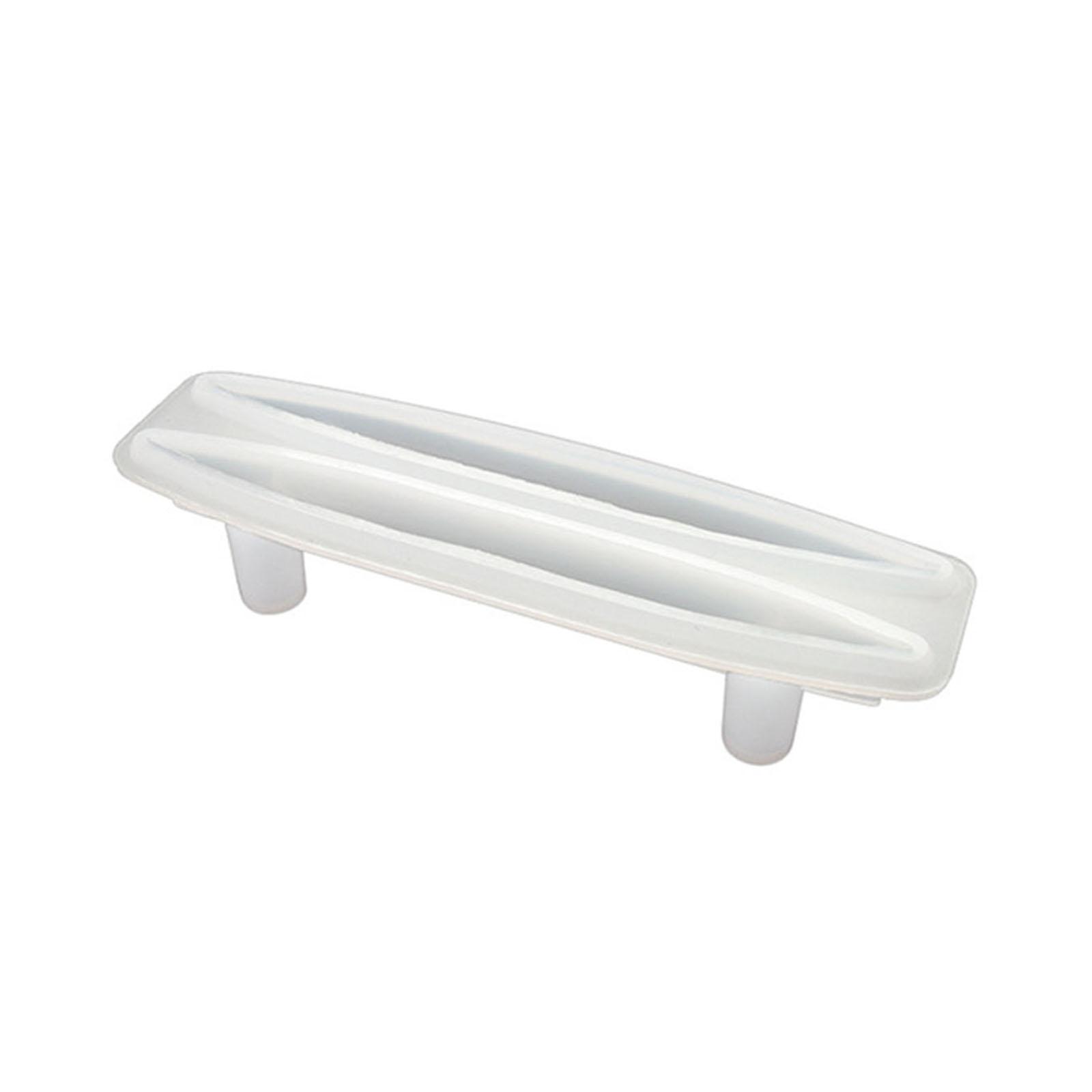 

Силиконовая форма для ручек для подносов с антипригарным покрытием, уникальная литая форма для ручек из хрустальной смолы для чайных подносов, ручек для ящиков и домашнего декора S