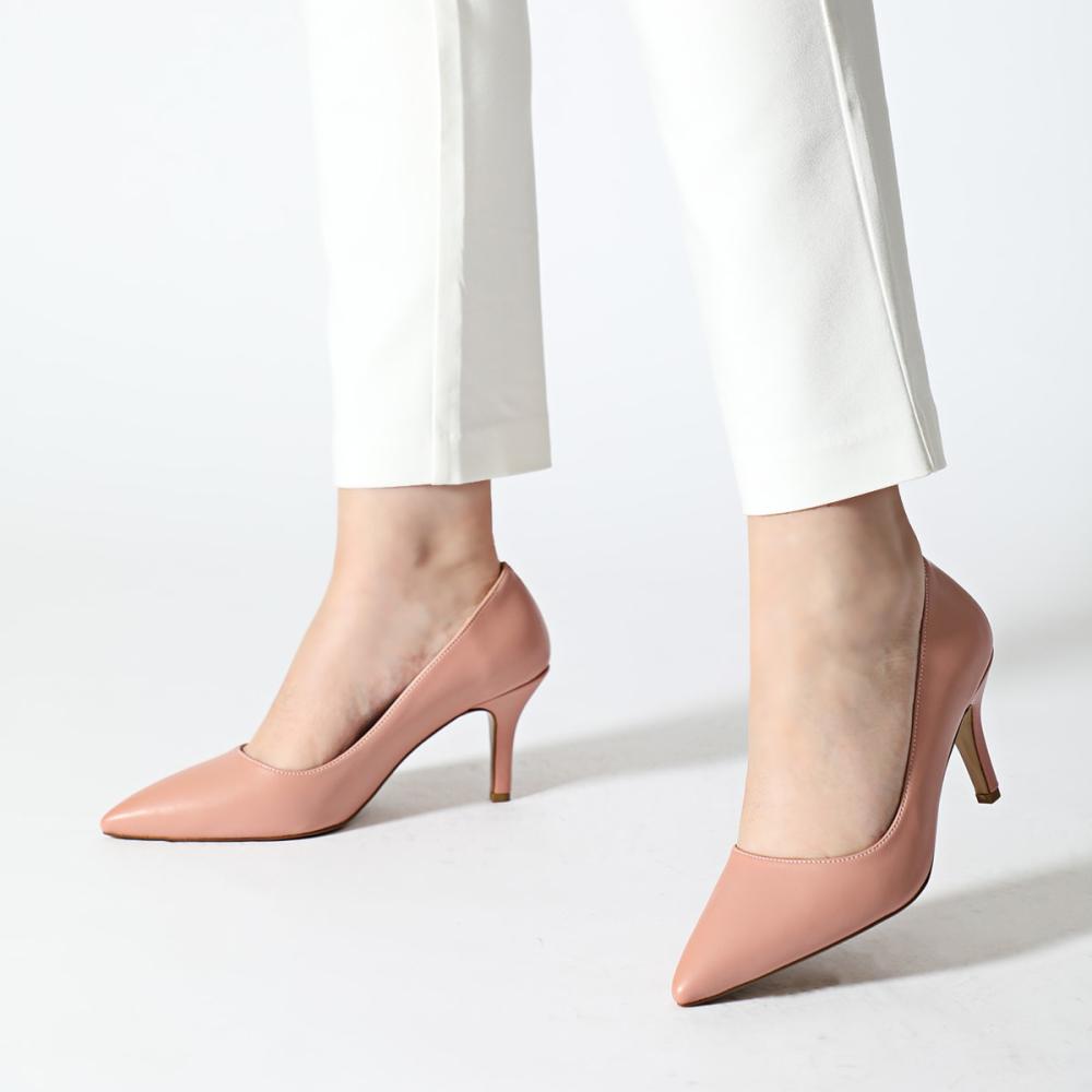 

Женские классические туфли на каблуке с заостренным каблуком и десятью зеркалами