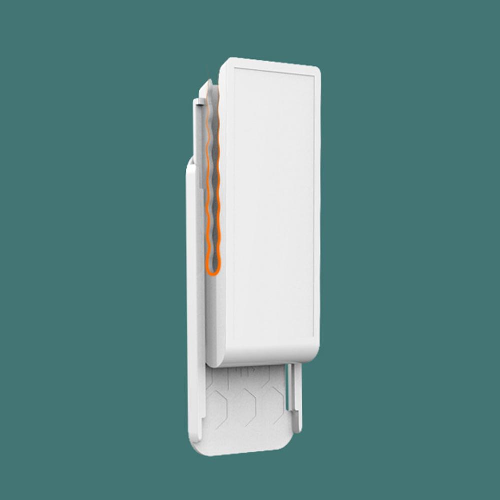 Self-Adhesive Power Stip Holder with Cable Organizer Plug Socket Fixator Wire Winder Wall Table Cable Holder Shelf Rack