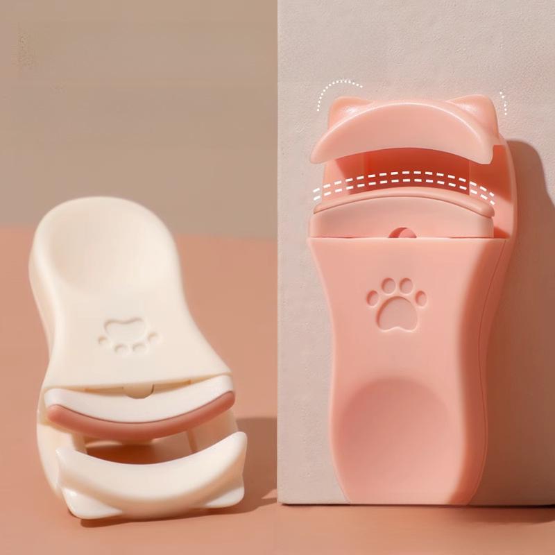 Cat Claw Long-Lasting Wide-Angle Eyelash Curler - Compact & Portable for Beginners