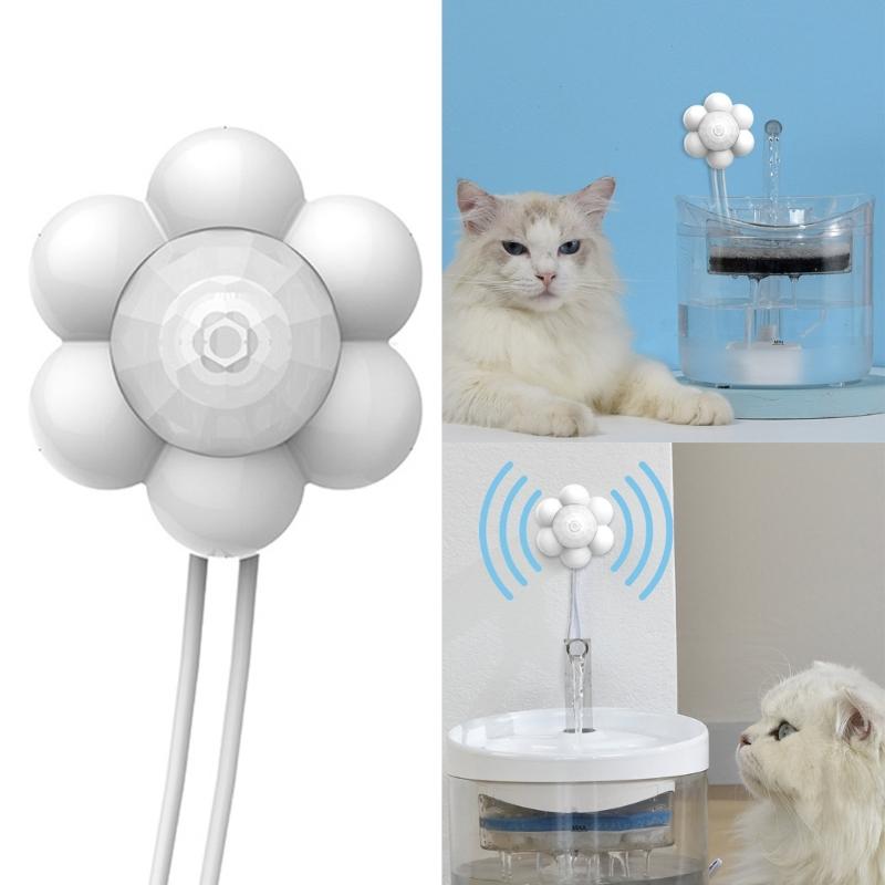 Infrare Sensors for Cat Water Fountain Hassle Free and Efficient Water Feeding External Infrare Sensors Energy-saving