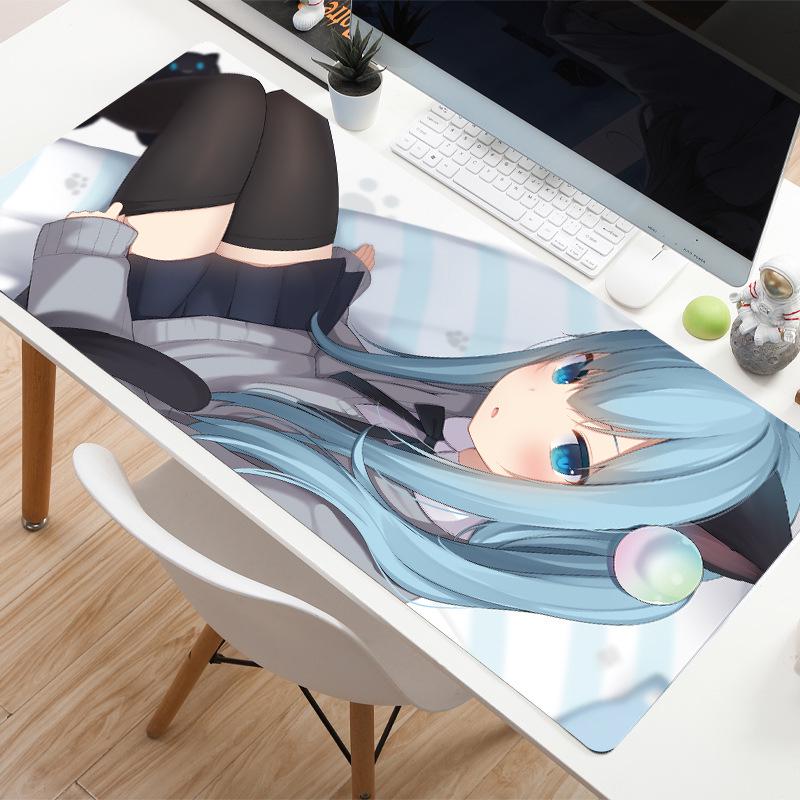 Nekoha Shizuku Extra Large Anime Mouse Pad with Precision Stitched Edges