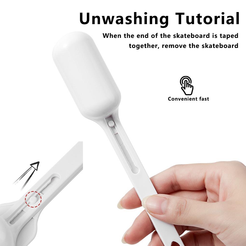 Adjustable Measuring Spoon Plastic Scoop Teaspoon for Dry Ingredients Kitchen Handle Spice Measurer Cup Household Supplies