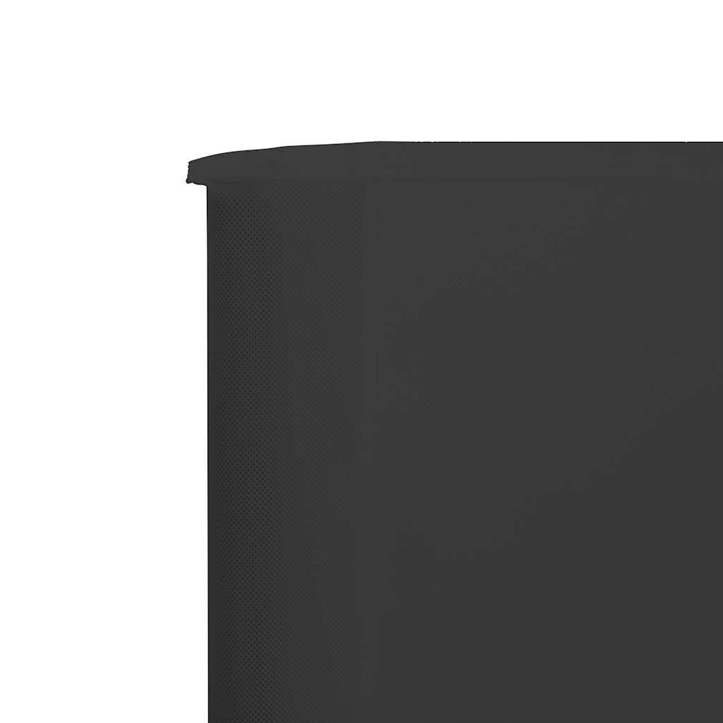 9 Piece Windscreen Mesh 1200 x 80 cm Anthracite