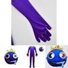 Roblox Rainbow Friends Jumpsuit Kostüm für Kinder Perfekt für Cosplay und Halloween-Partys
