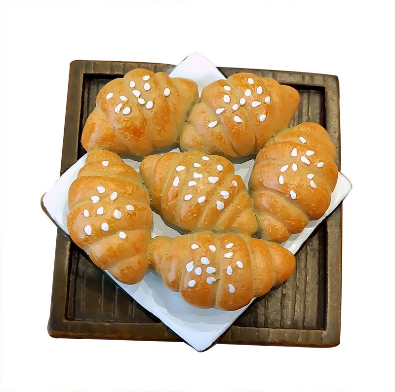 Special Bread Dessert Fridge Magnet Xinjiang Naan Cake Breakfast Sticker Refrigerator Decor