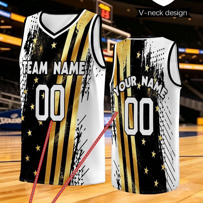 Basketball team V-neck vest