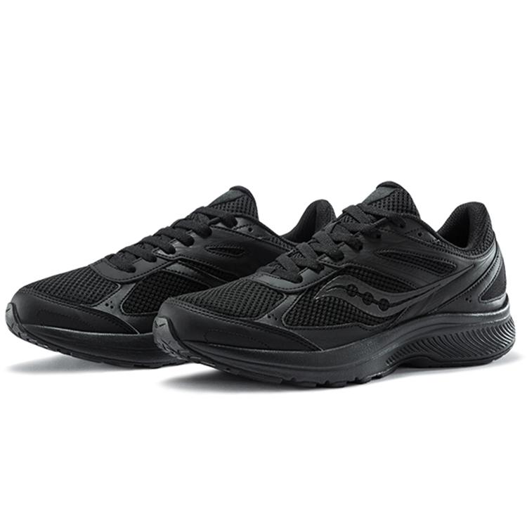 SAUCONY Cohesion 14 Rutschfest Abriebfest Niedrig geschnitten Laufschuhe Damen Schwarz S10628-5(M)