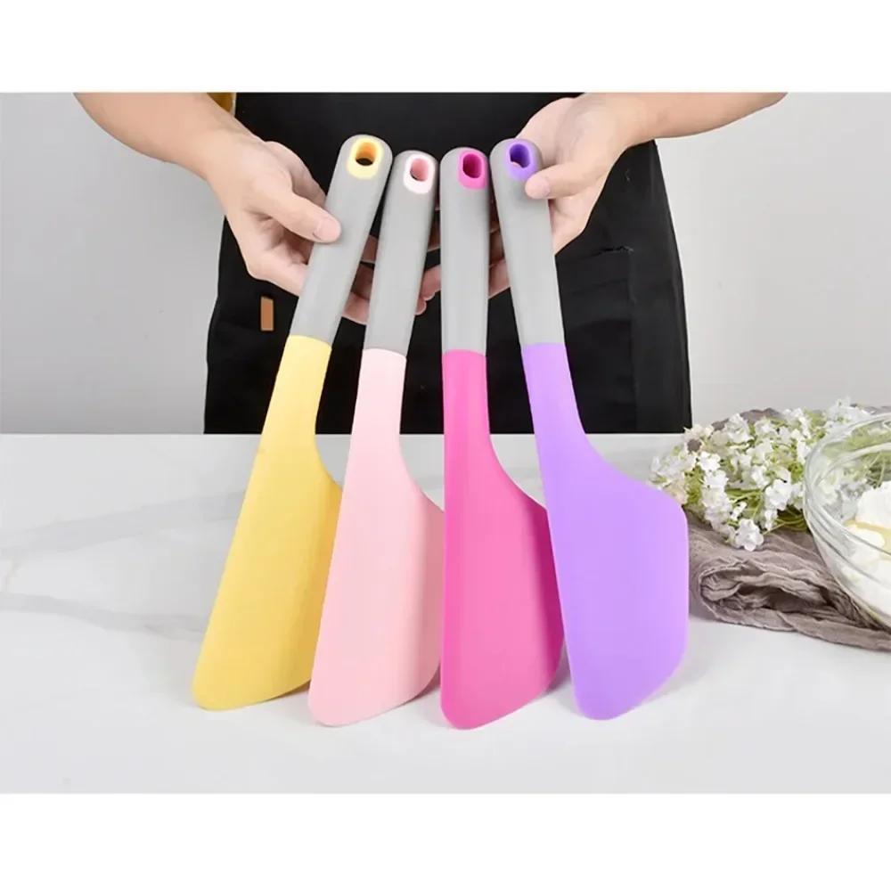 Extra Large Silicone Cream Baking Scraper 34cm Non Stick Butter Spatula Smoother Spreader Heat Resistant Cookie Pastry Scraper