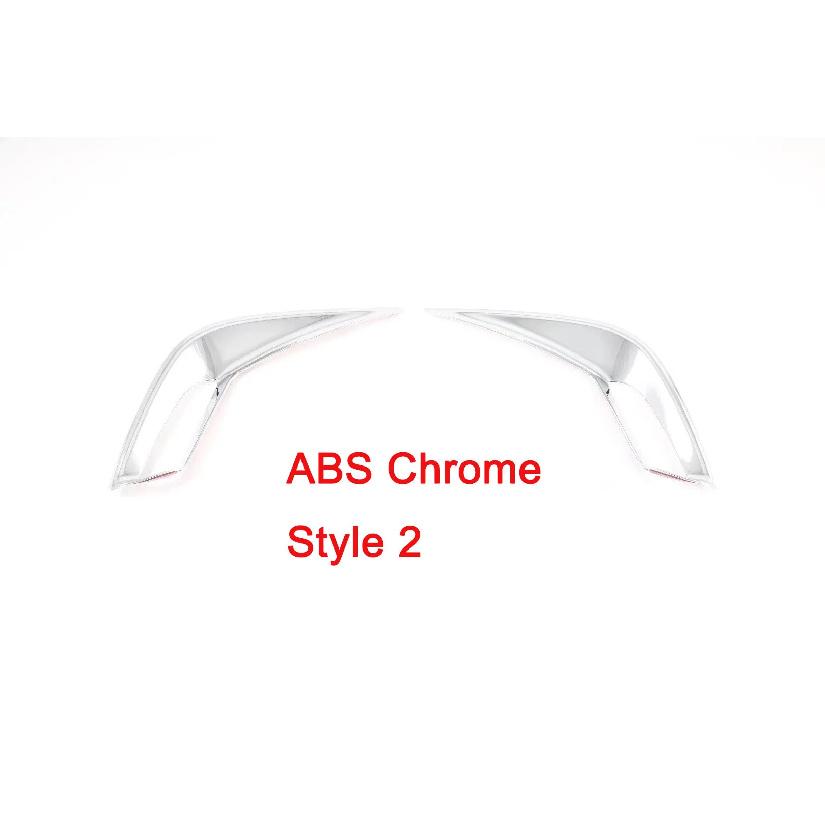 ABS Plastic Car Rear Fog Light Lamp Frame Cover Eyebrow Trim Exterior Accessories For Toyota Corolla Cross XG10   2024+