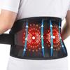 Durable And Safe Electric Heating Waist Massagervibration Hot Compress Massage Beltlumbar Decompression Bracelower Back Supportmuscle Relax