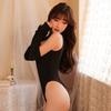 Sexy lingerie Sexy open one-piece uniform Hot tight Japanese swimsuit Hollow chest fun