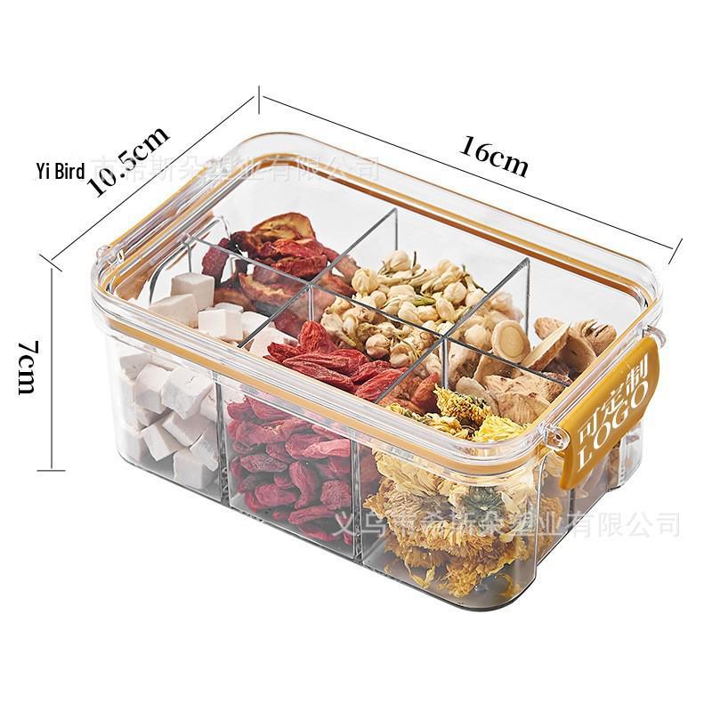 Transparent Food-Grade Plastic Storage Jar for Soups