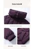 2025 New Hooded Cotton Jacket for Middle-Aged Women: Autumn-Winter Mid-Length Down Coat