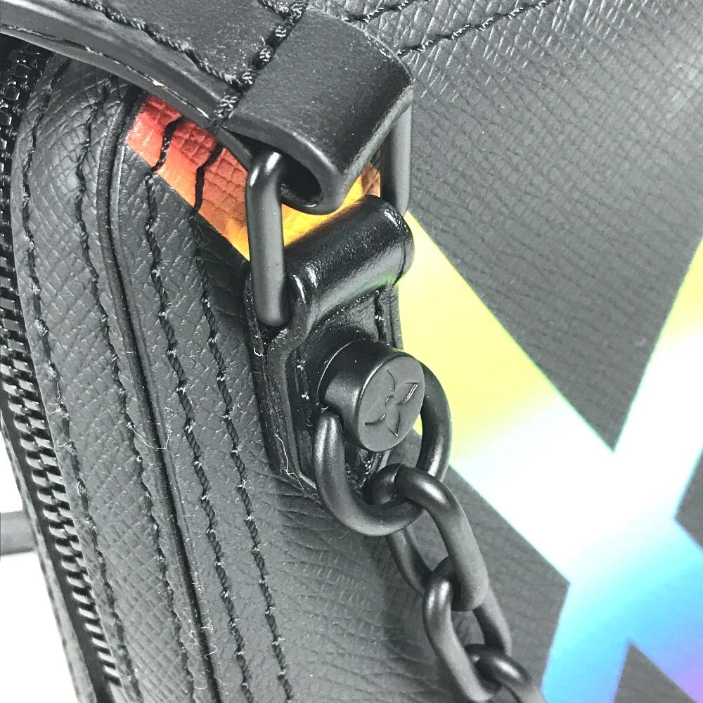 Louis Vuitton M30332 Taiga Rainbow Danube-Messenger Bag Pochette Shoulder Bag