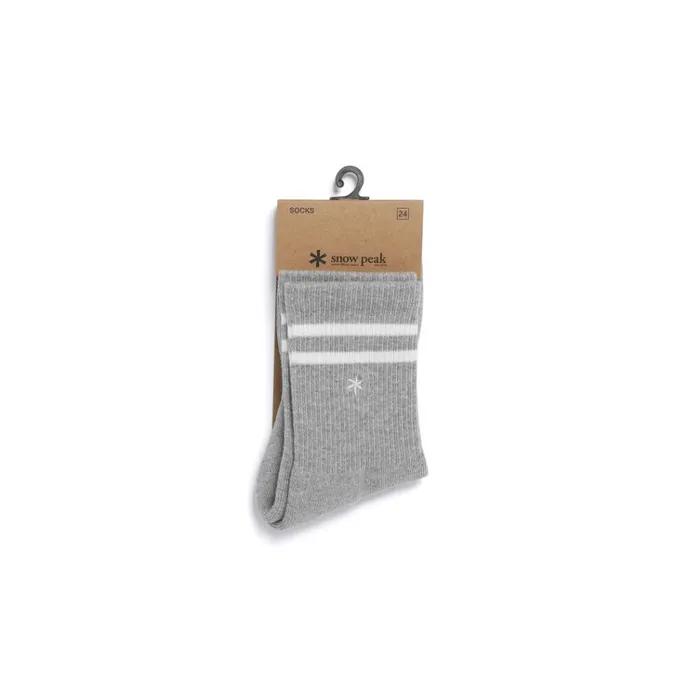 Asterisk Crew Socks Melange Gray (S26ZUFSO80)