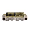 French Light Luxury Skirt Sofa Cushion Cover 2025 New Four-season Universal Seat Cushion Cover Fixed Non-slip Cushion