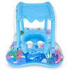 Xiao Lv Inflatable Baby Swim Ring with Removable Sunshade Canopy