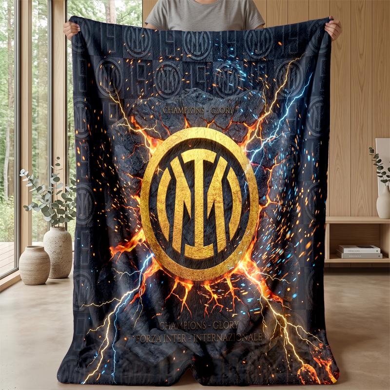 Borussia Dortmund Theme Blanket Soft Flannel Blanket Plush Throw Blanket Cozy Sofa Bed Blanket for Home Decor