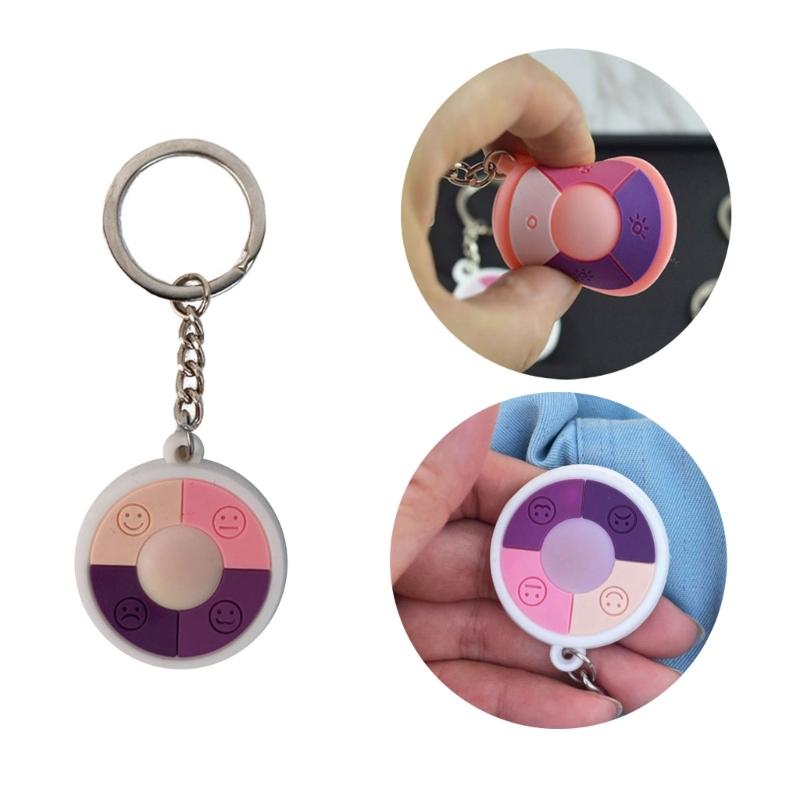 Color Changing UV Keychain for Outdoor Sports Measure UV Intensity with This Sunscreen Artifact Unique Gift for Friends