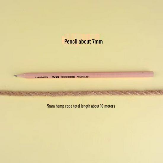 Natural Coarse Jute Rope for DIY Projects, Binding, and Retro-Style Ornaments