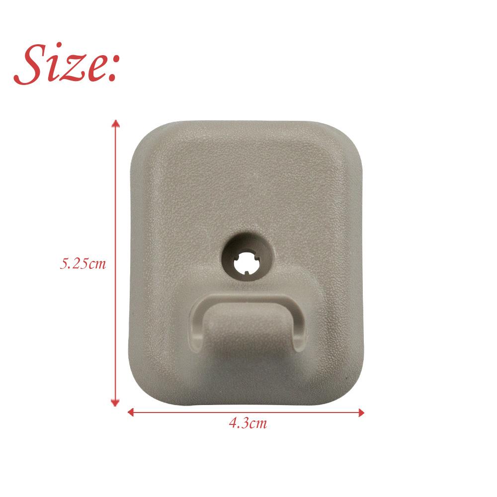 Pair New Sun Visor Holder Retainers Clip Grey and Black  Fits  For Ford F-150 2009-2014 Car Auto