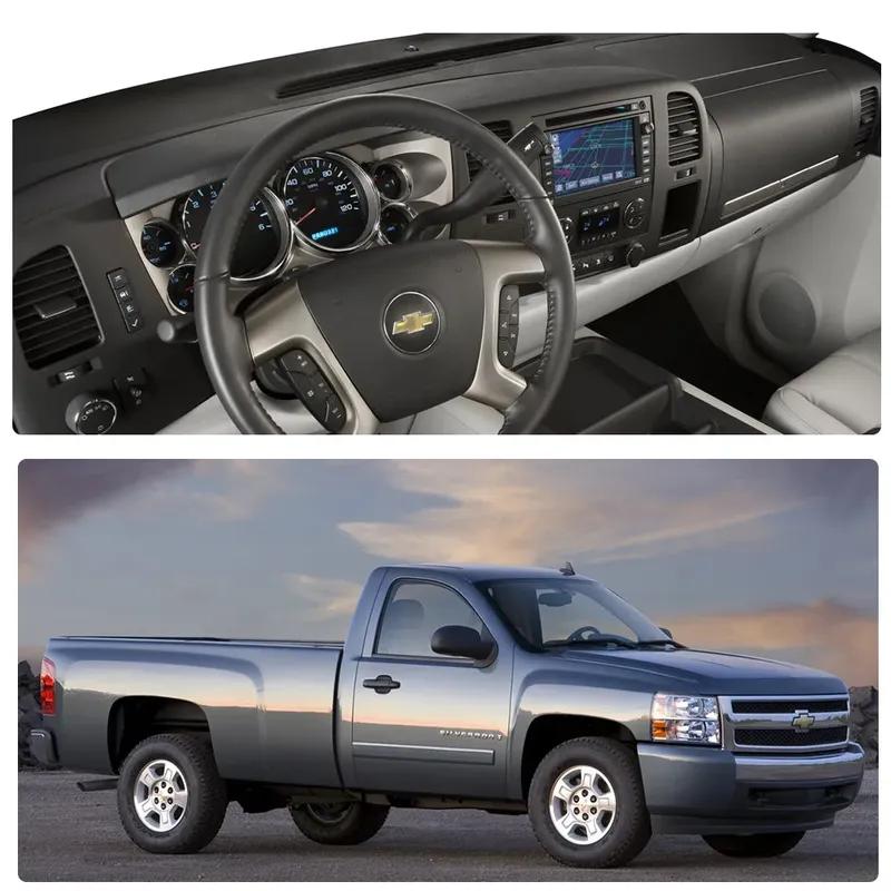 Dashboard Cover Dash Mat for Chevrolet Silverado C/K GMC Sierra 2007~2013 Pad Sunshade Cushion Sunshield Nonslip Car Accessories