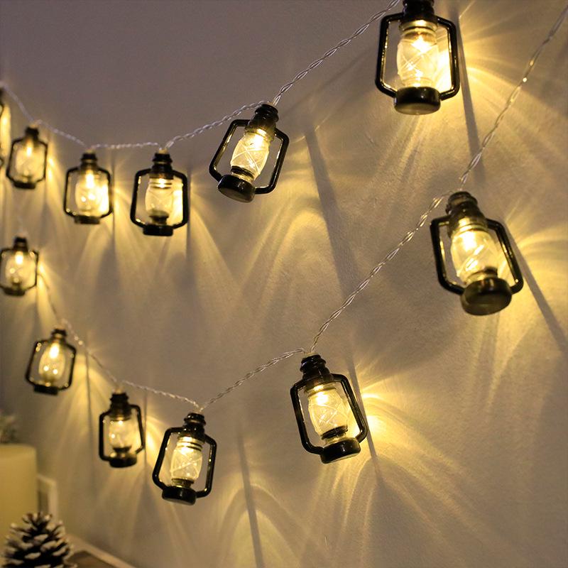 Multicolor LED String Lights - Festive Bubble Star Bulbs for Christmas & Celebrations